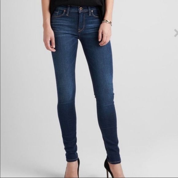 Hudson Nico Midrise Super Skinny Jeans - Picture 1 of 15